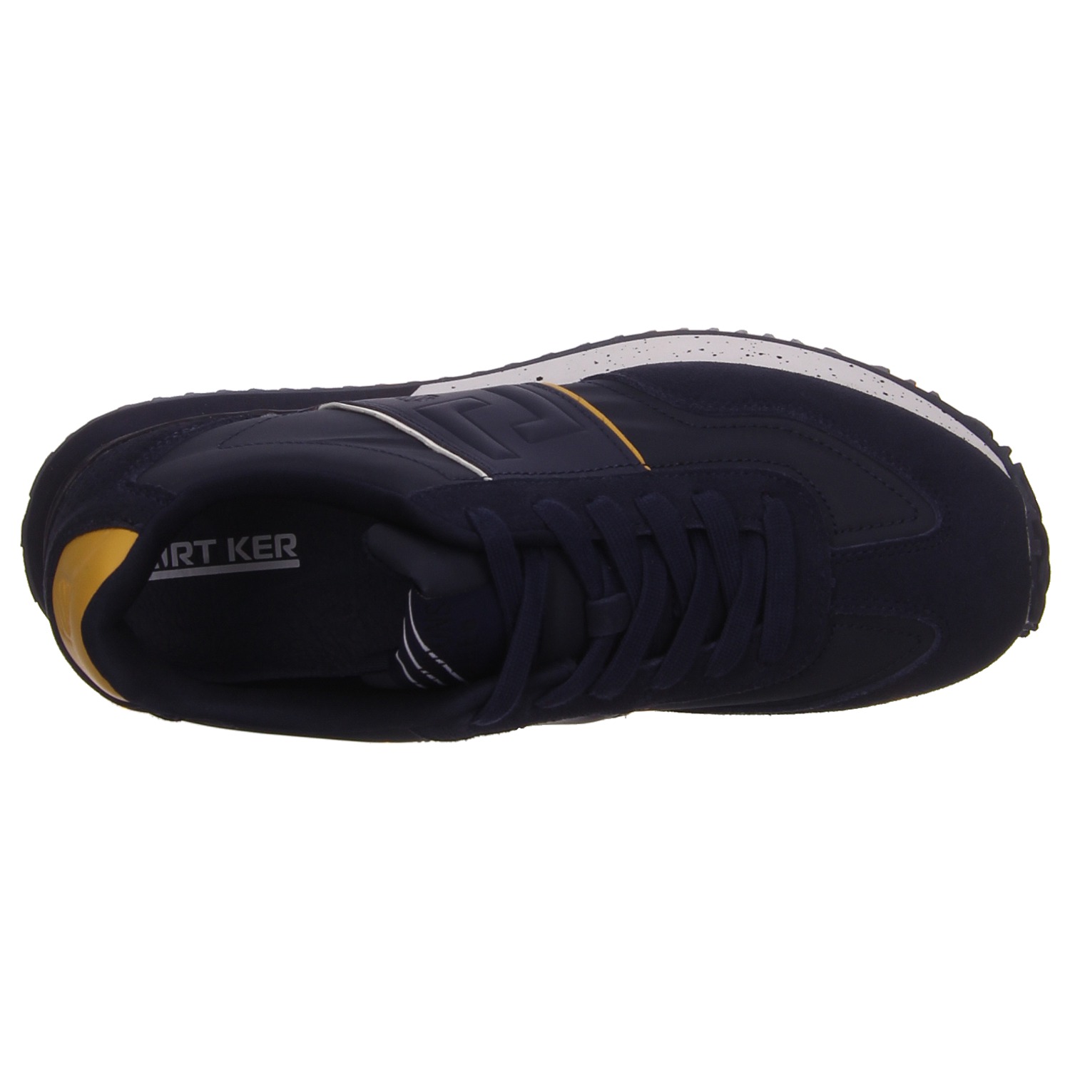 HBH Herrenschnürschuh blau blau