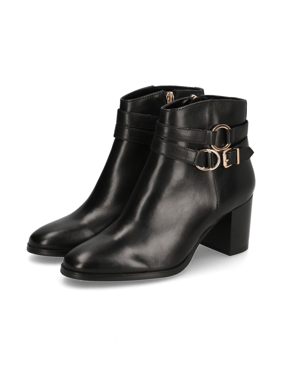 Glattleder Stiefelette