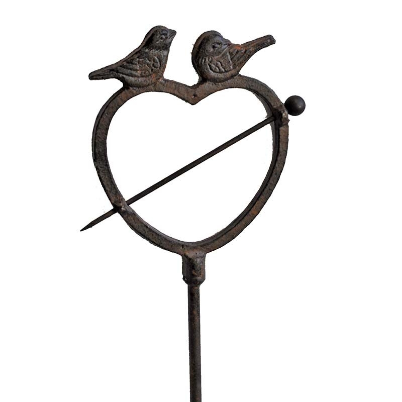 Pique pomme oiseaux à planter 16x122cm