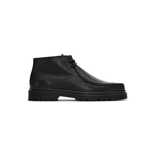 Playboy Footwear Cowen Sko, Black Tumbled Leather, 43