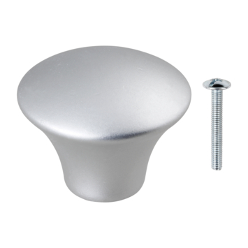 Knop Kitty aluminium 30mm