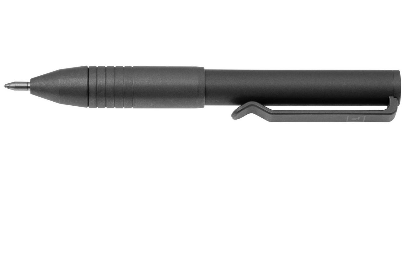 Big Idea Design Ti Pocket Pro Pen TI-PP-SW Stonewashed Titanium, auto adjusting everyday carry pen