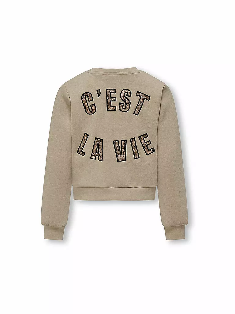 ONLY Mädchen Sweater KOGMAYRA beige