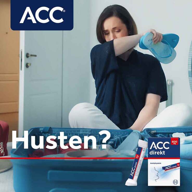 ACC direkt 600 mg Pulver zum Einnehmen im Beutel, 10 St