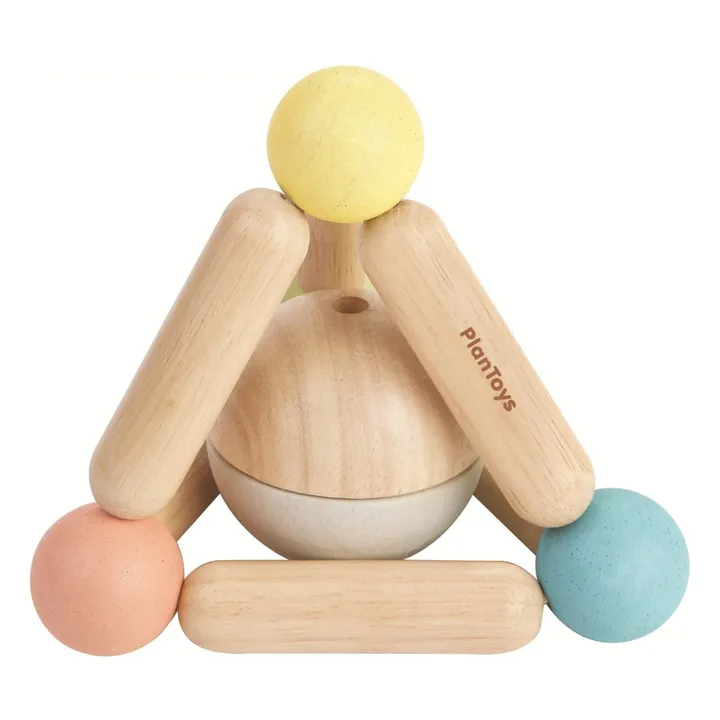 Plan Toys Hochet triangle pastel