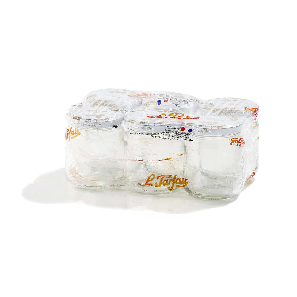 Pack de 6 pots à miel 212 ml Le Parfait