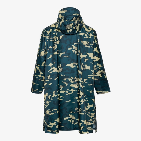 Mountain Peak regenponcho met camouflageprint