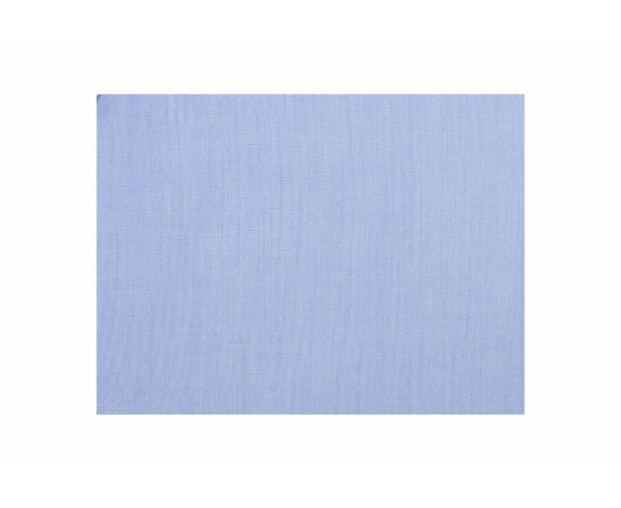 Chemise bleu ciel coton - Col français - LOUIS CLASSIC