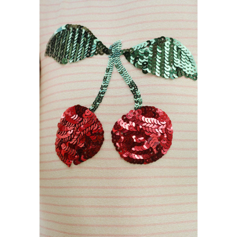 Køb Konges Sløjd Rose Stripe Jade Badeheldragt