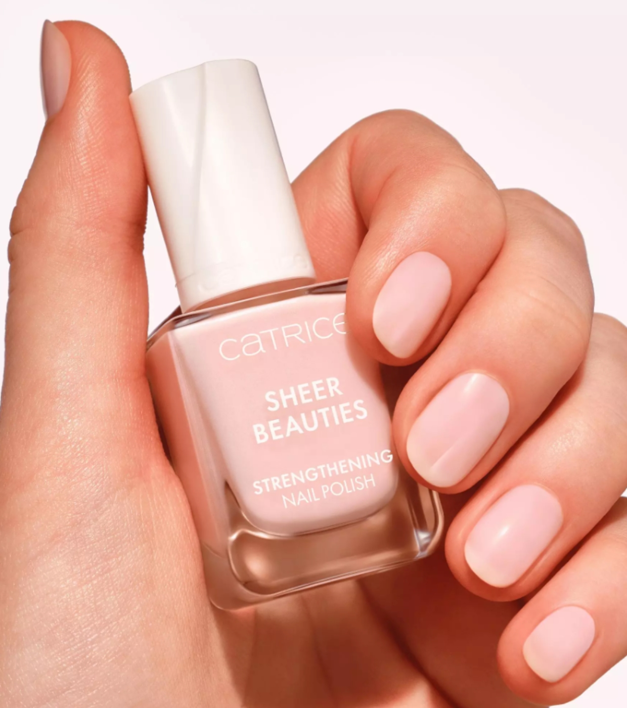 Catrice - Esmalte fortalecedor Sheer Beauties - 040: Fluffy Cotton Candy
