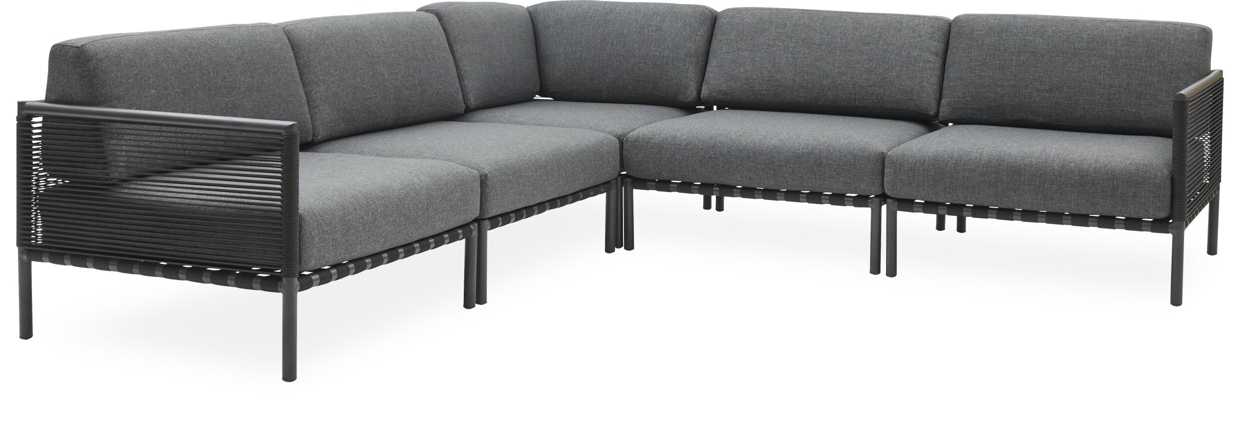Horizon V.2 Loungehjørnesofa i mørkegrå
