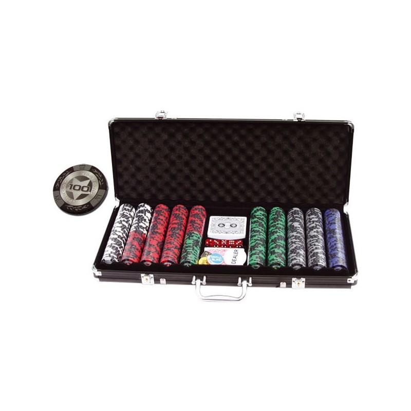 Mallette Poker 500 jetons 14,5gr