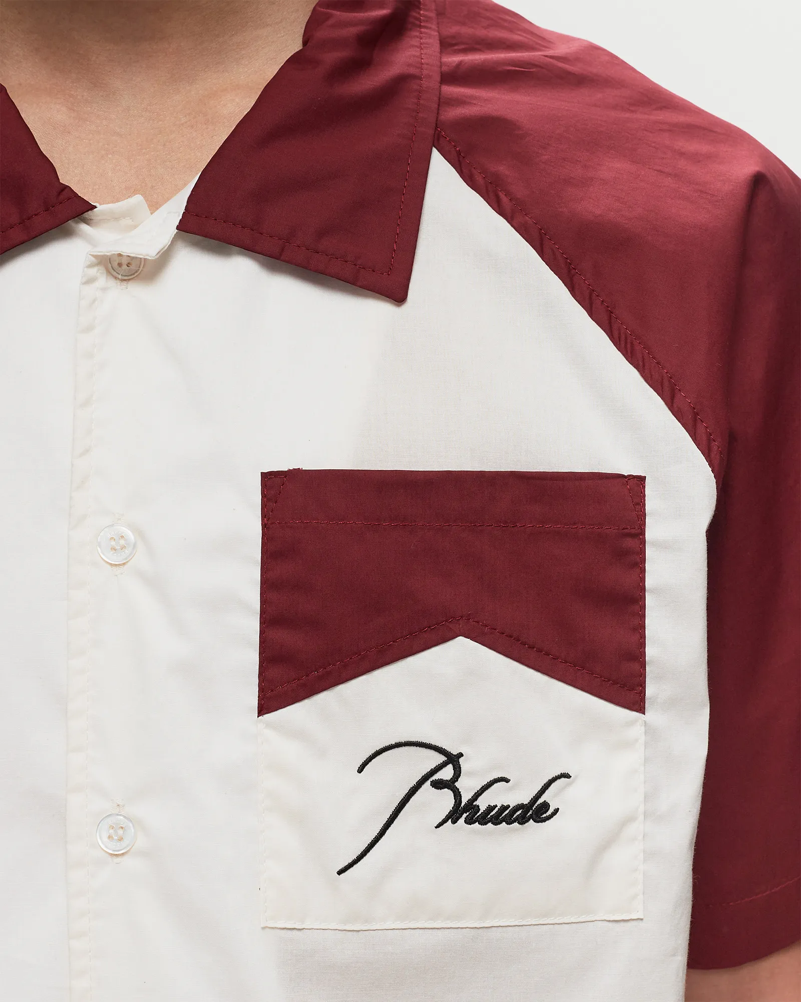 Rhude RAGLAN POPLIN BUTTON UP