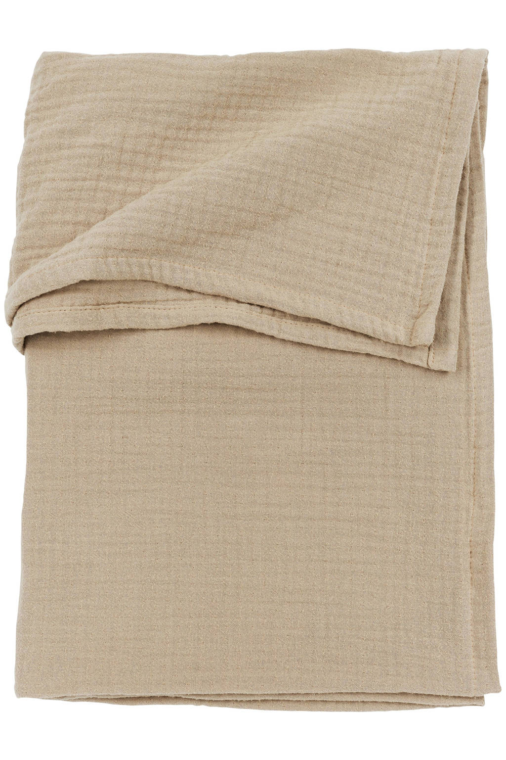 hydrofiele baby wieglaken 75x100 cm sand