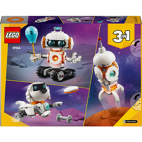 LEGO Creator 3-i-1 Rumrobot Videnskabslegesæt 31164