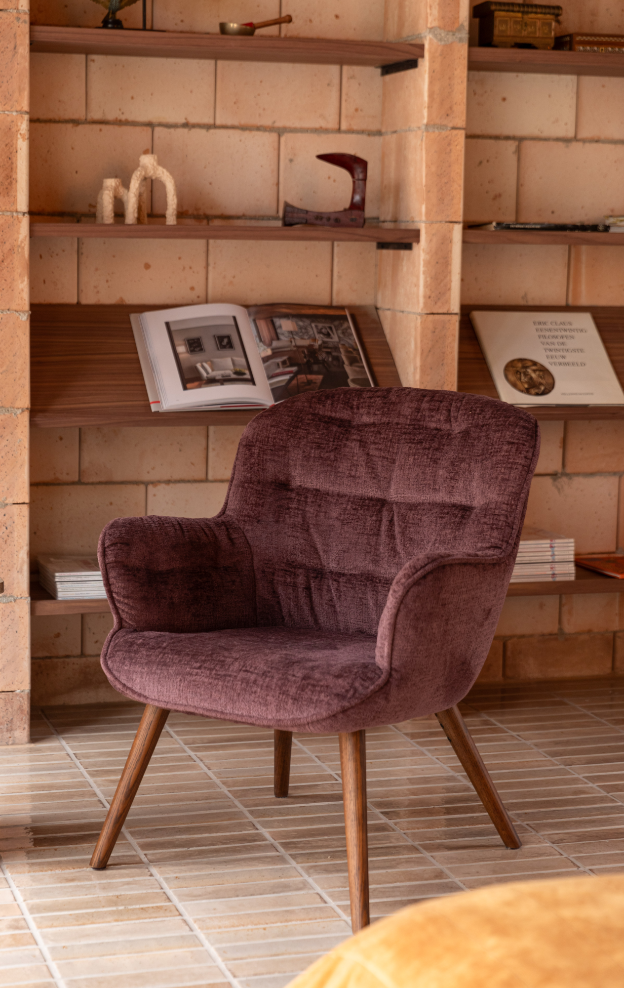 Fauteuil Lenn Plum
