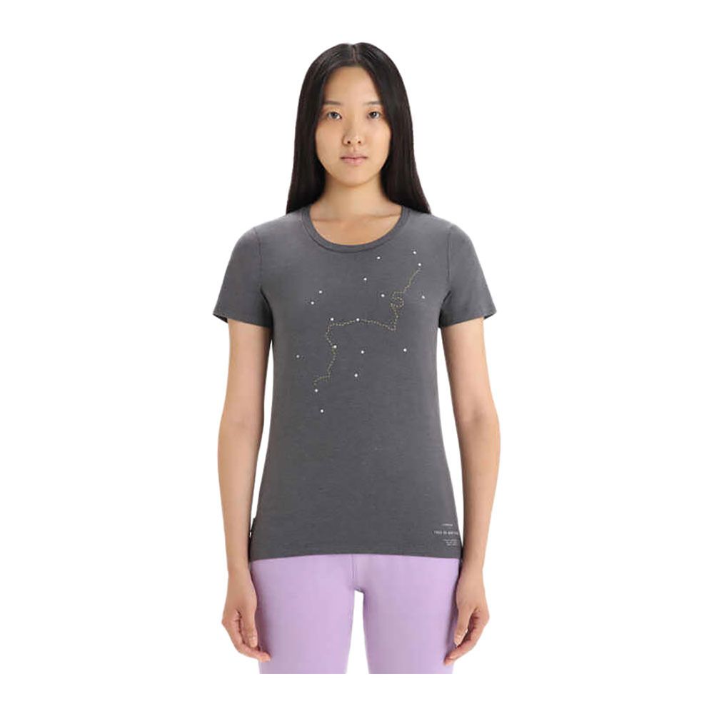 Icebreaker CENTRAL CLASSIC TMB - Tee-shirt Femme monsoon