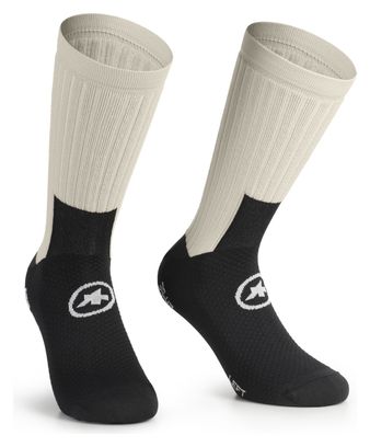 Chaussettes Unisexe Assos Trail T3 Beige/Noir