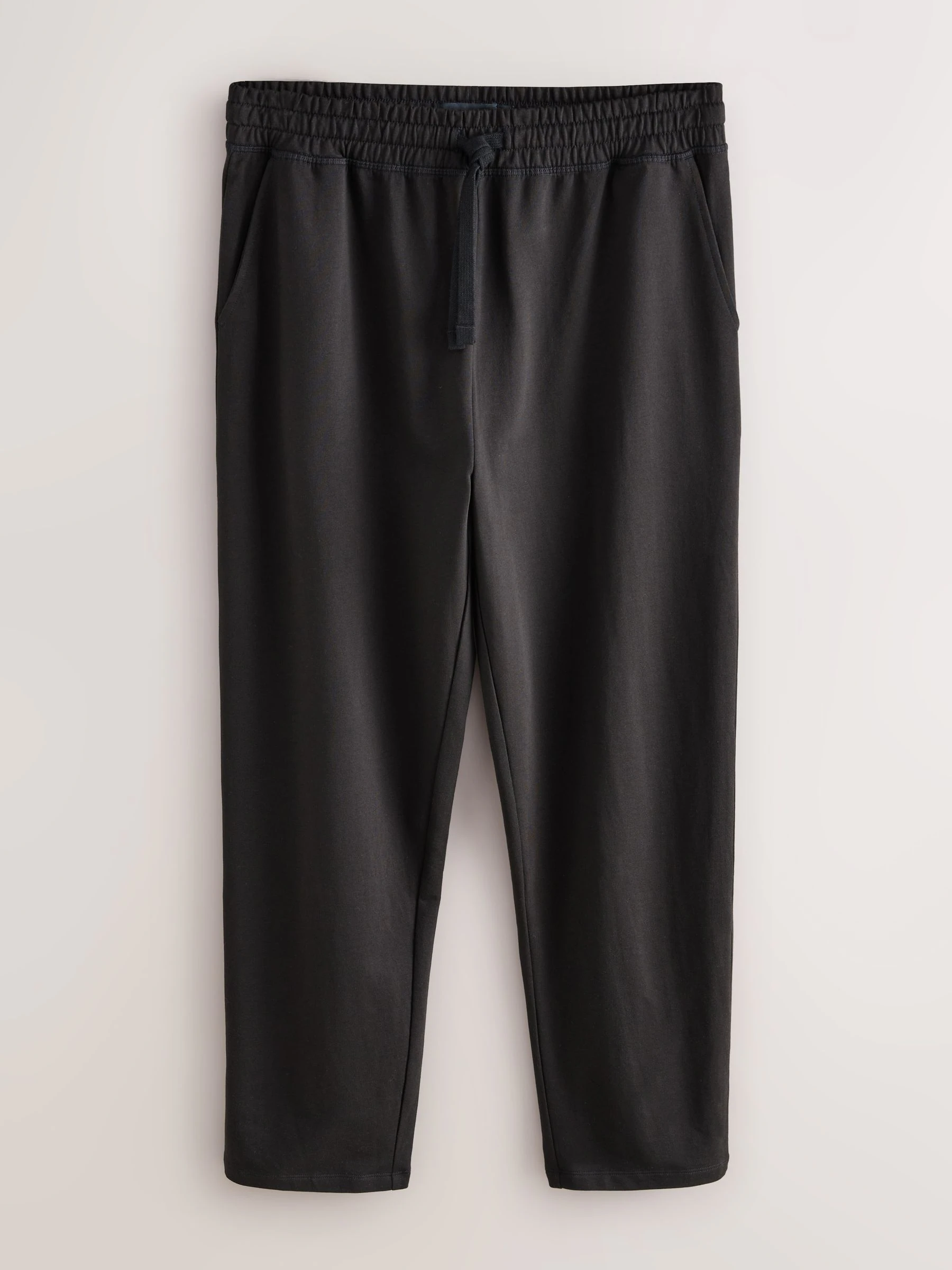 Zwart/marineblauw - Open zoom - Lichtgewicht 100% katoenen joggingbroeken verpakking van 2