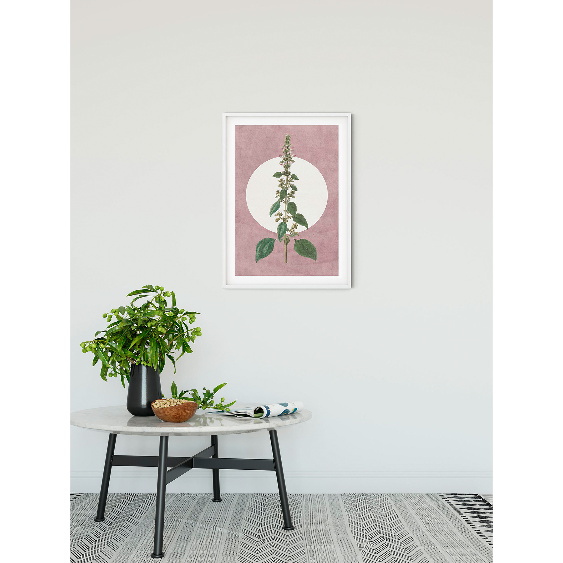 Wandbild MENTHE EN CROISSANCE - 50x70 cm