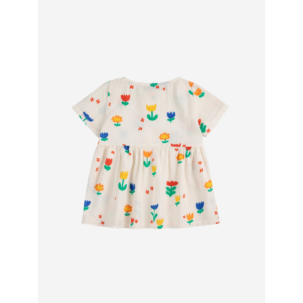 Køb Bobo Choses Offwhite Garden Party All Over Woven Kjole