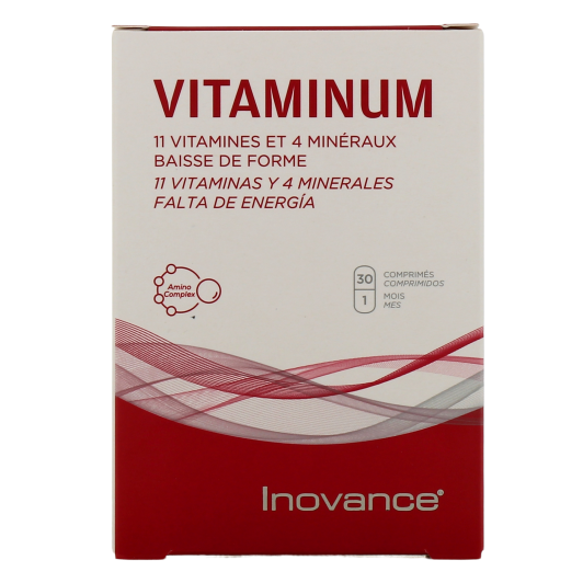 Inovance Vitaminum : vitamines et minéraux - Anti fatigue
