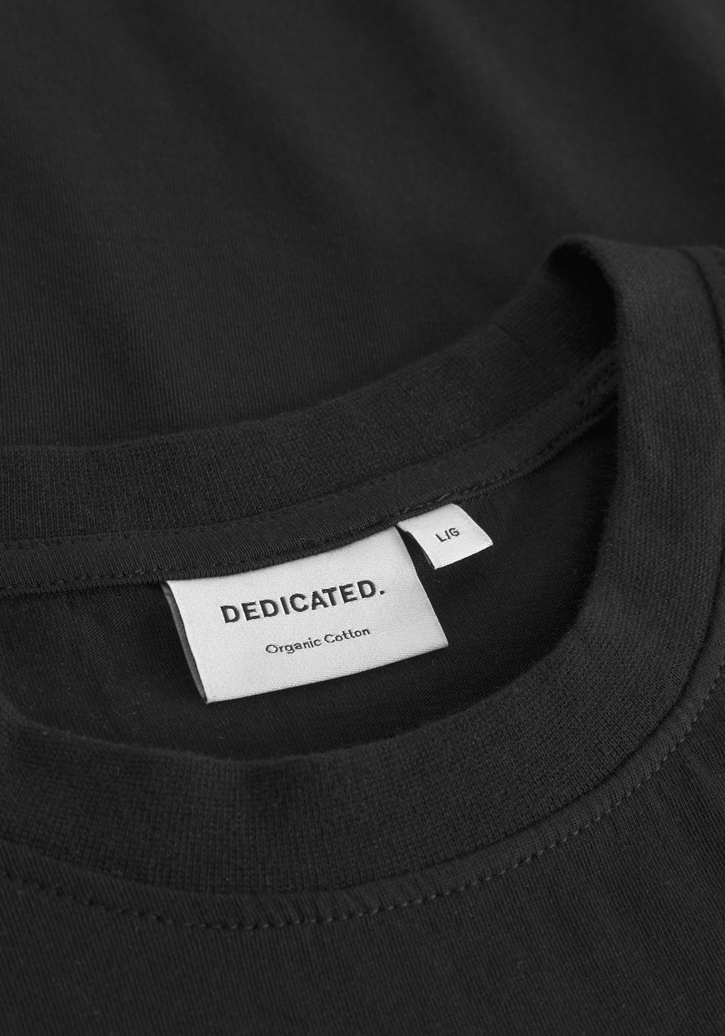 Dedicated T-Shirt Stockholm Beach Palm Black