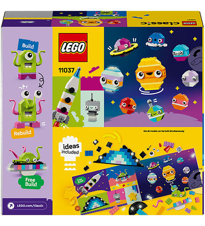 LEGO® Classic+ - Kreative Weltraumplaneten 11037 - 450 Teile