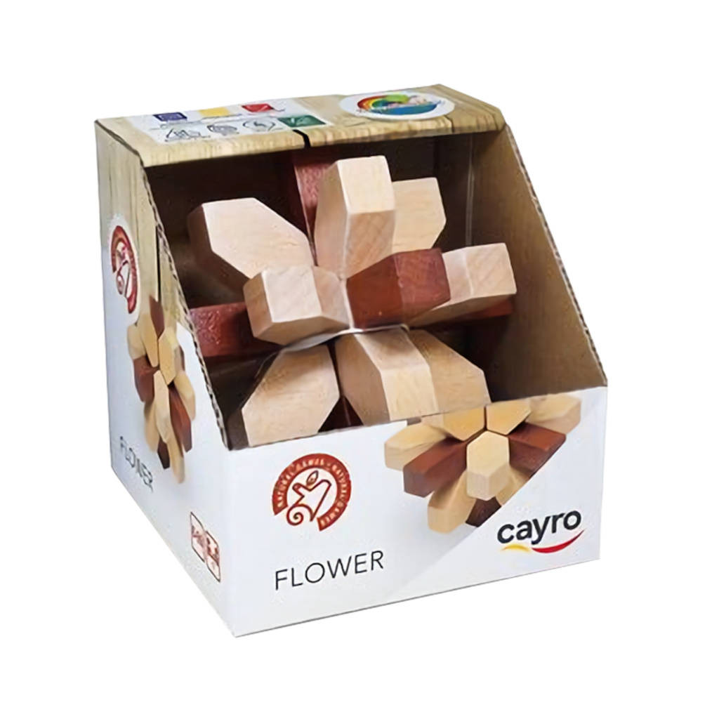 Casse-Tête "Fleur" 10x10cm - Cayro