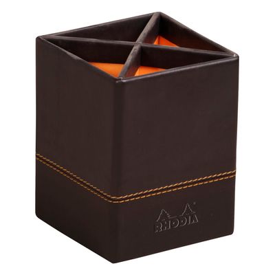 RHODIA Rhodiarama - Pot à crayons - noir - en polyuréthane