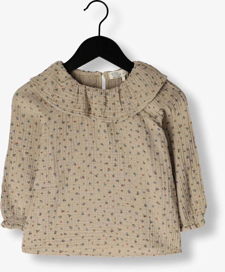 MY LITTLE COZMO beige my little cozmo blouse marinek257