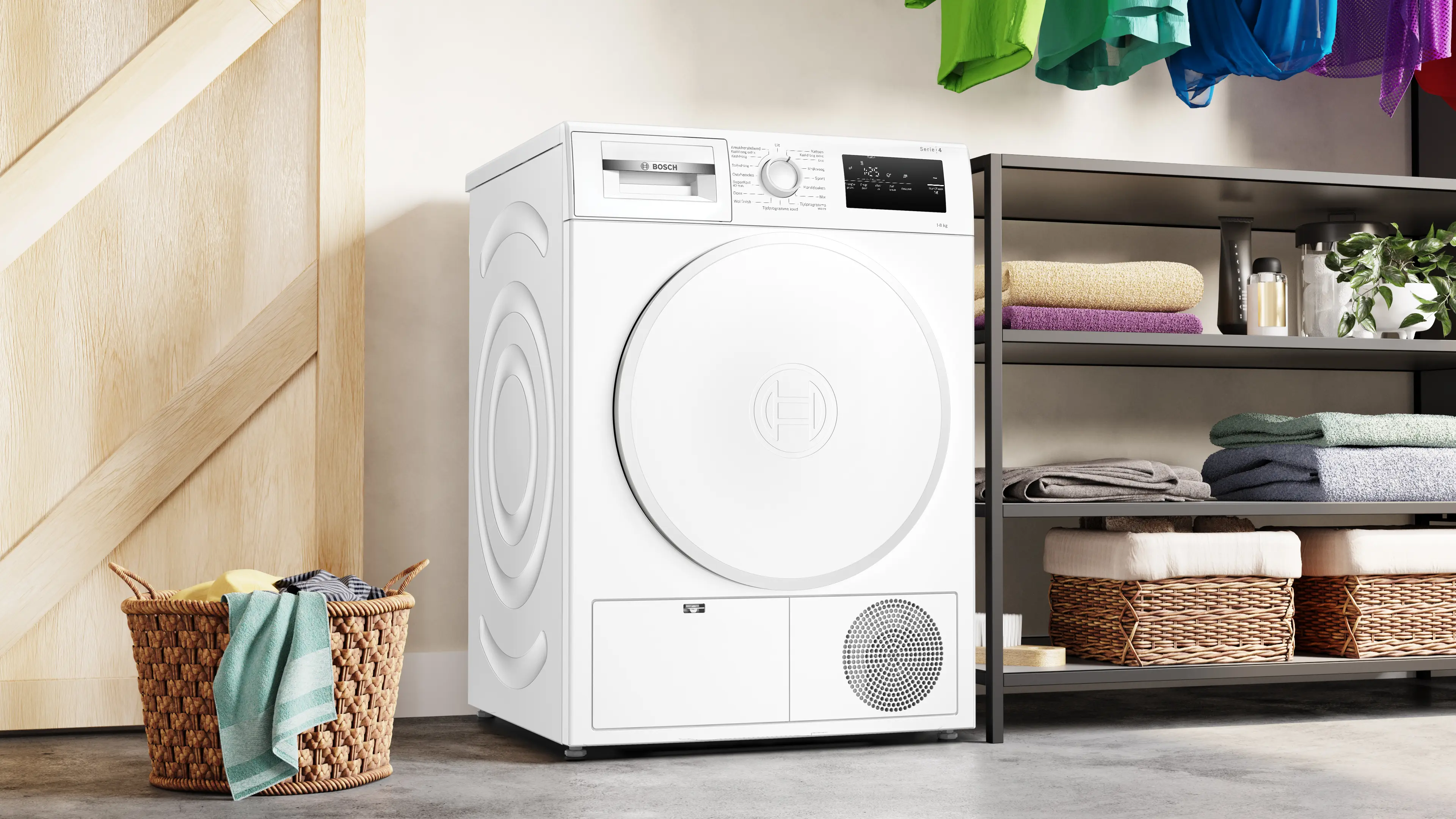 Serie 4 Warmtepompdroger 8 kg