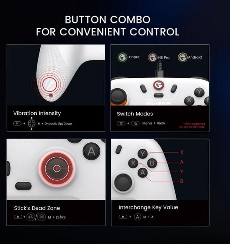 GameSir Nova Lite - Draadloze Schakelaarcontroller - Bluetooth-gamepad - Voor Nintendo Switch