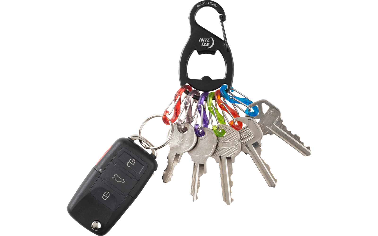 Nite Ize KeyRack + S-Biner Stainless Steel