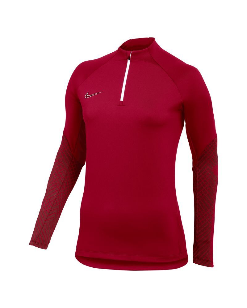 Haut d'entrainement 1/4 Zip Nike Strike 22 Rouge pour femme
