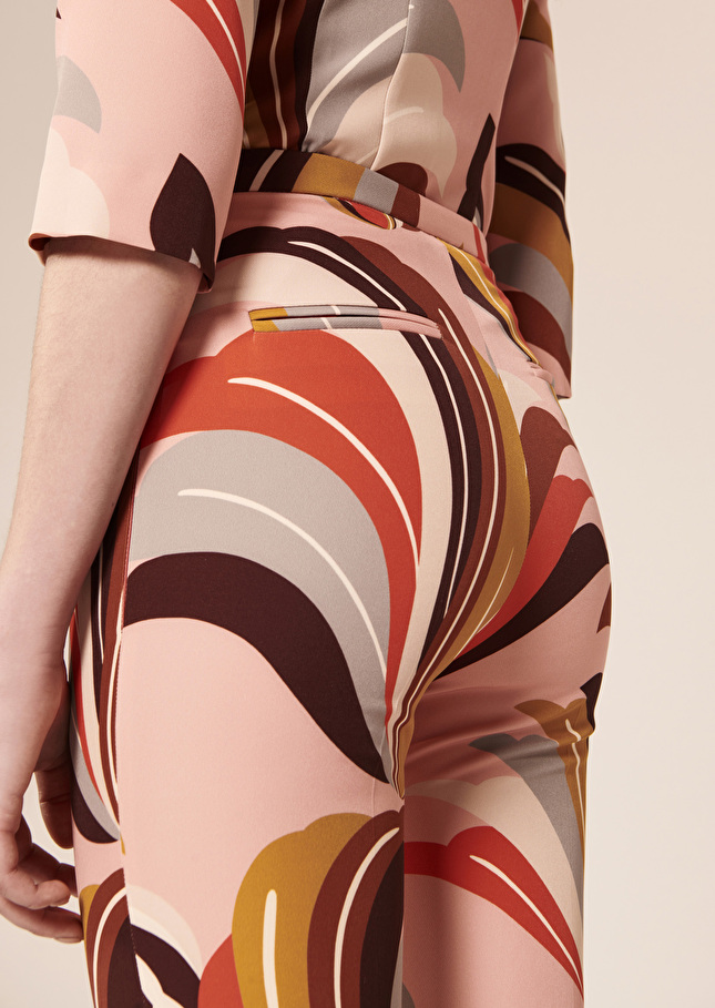 Pantalon Paivanmarron imprimé graphique