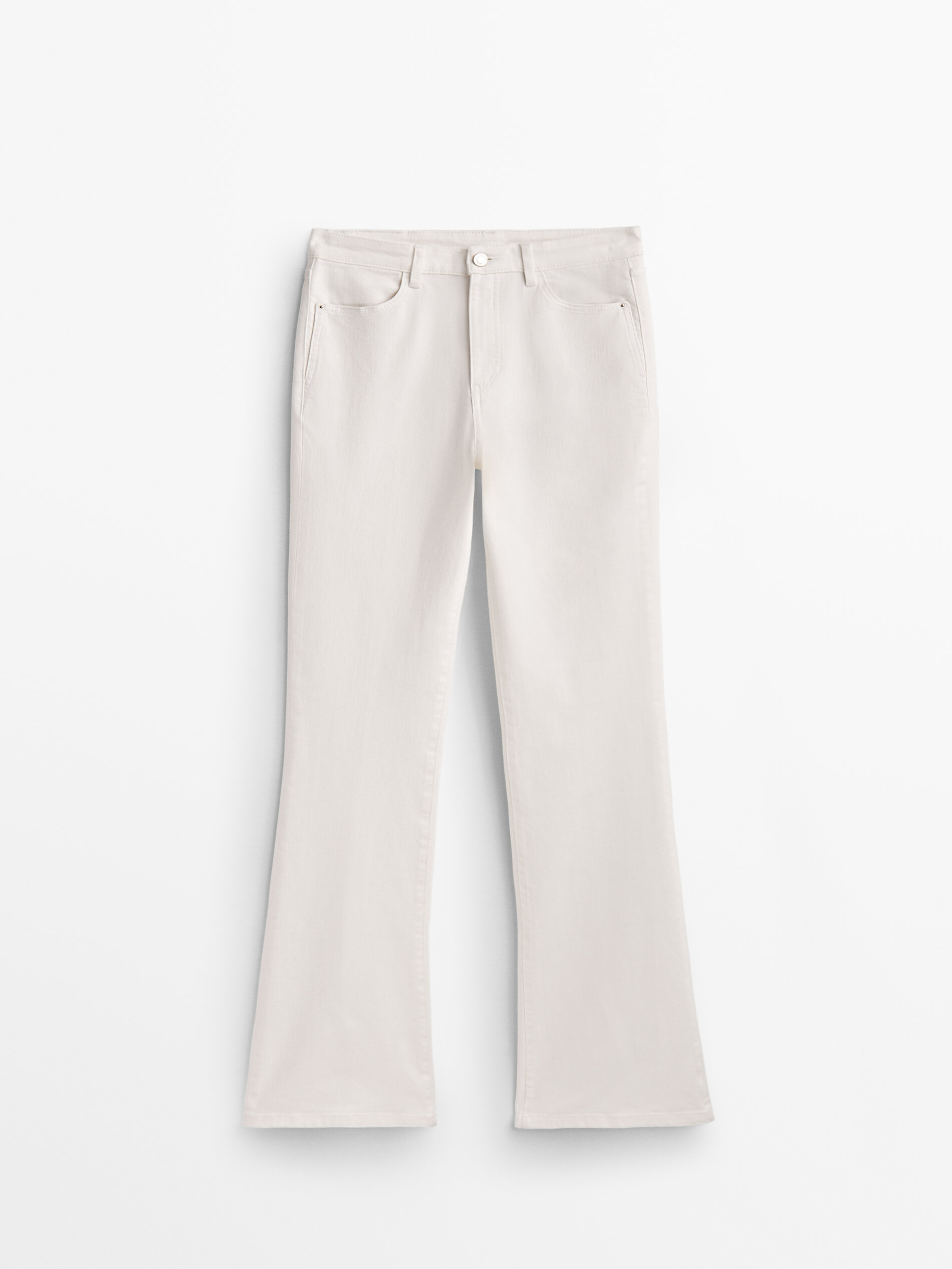 Calça jeans skinny flare de cintura alta - RAW