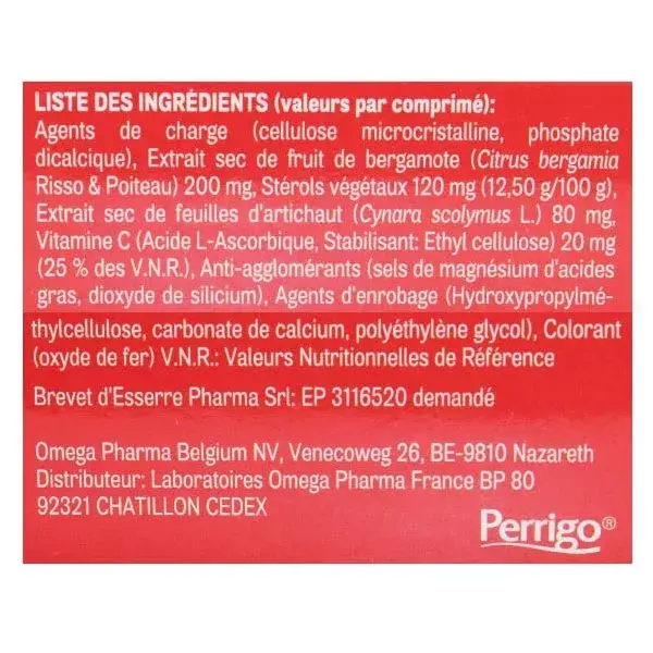Arterin Colesterol com Ingredientes Ativos de Origem Natural - 30 Comprimidos