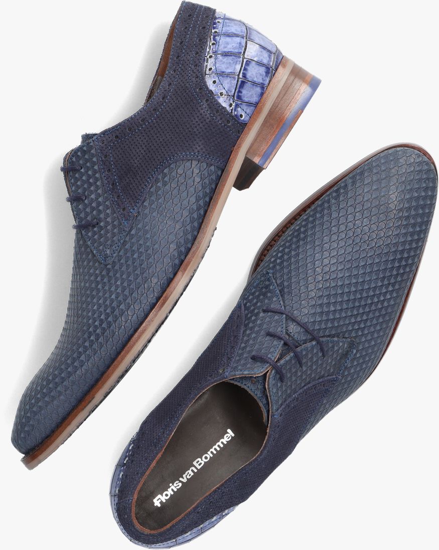 FLORIS VAN BOMMEL blauwe floris van bommel nette schoenen sfm-30161