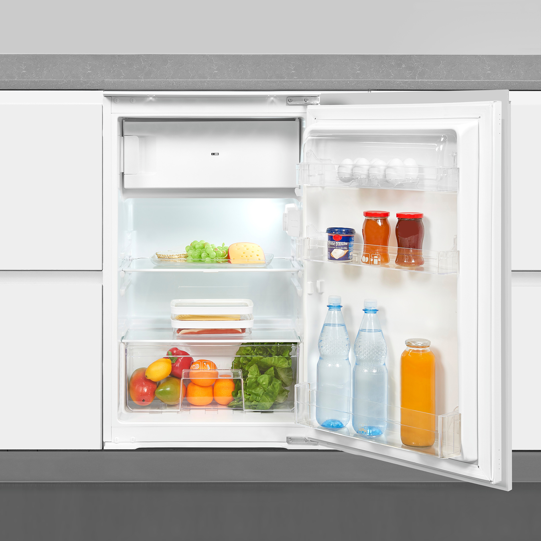 EXQUISIT Einbau-Kühlschrank EKS 131-4-E-040 - E