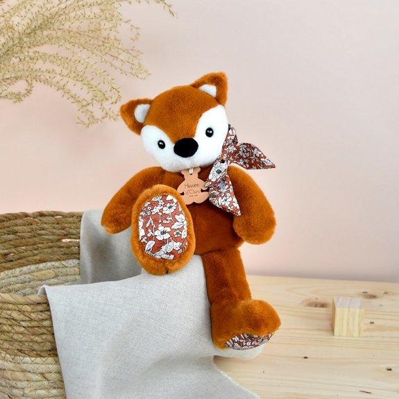 Peluche Copain Câlin Renard 25 cm