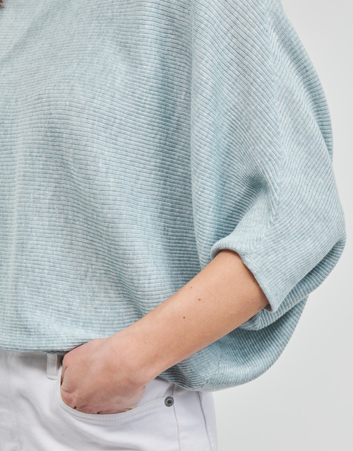 JDY - JDYNEW BEHAVE BATSLEEVE PULLOV. - Bleu Clair