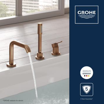Grohe Colours Badrandcombinatie Essence New 4-delig Koper