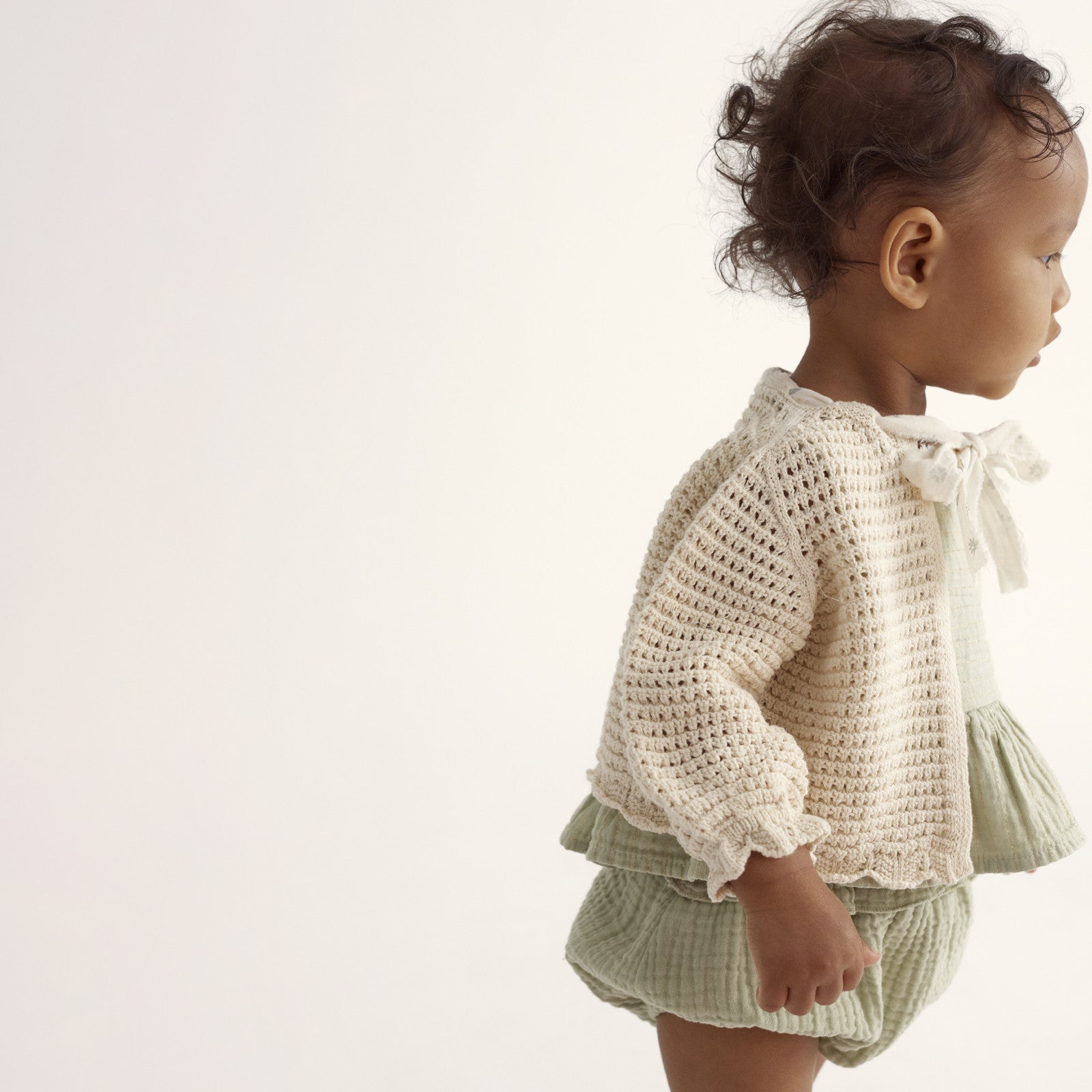 Baby Top Vera Tender Green