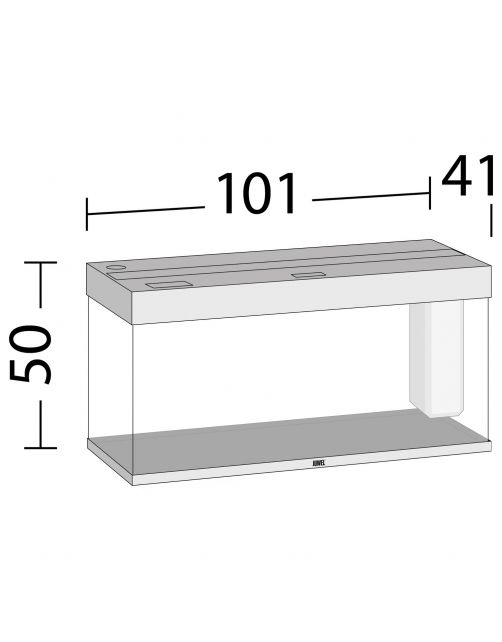 Juwel Aquarium Rio 180 Led 101x41x50 cm - Aquaria