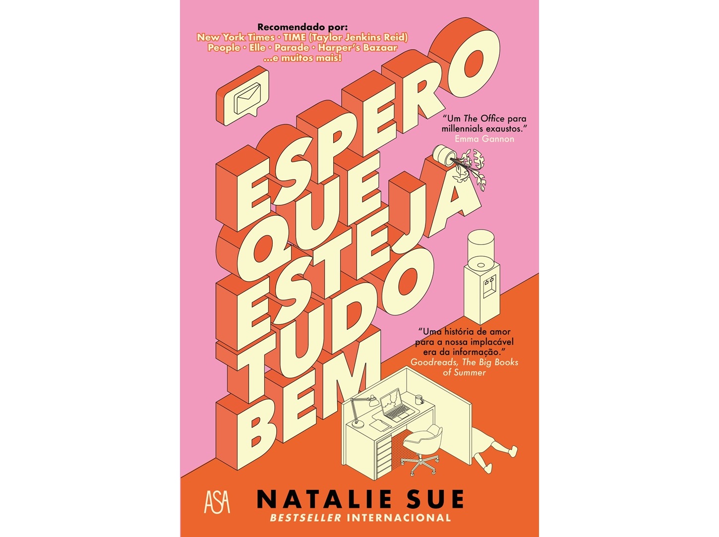LIVRO ESPERO QUE ESTEJA TUDO BEM DE: NATALIE SUE