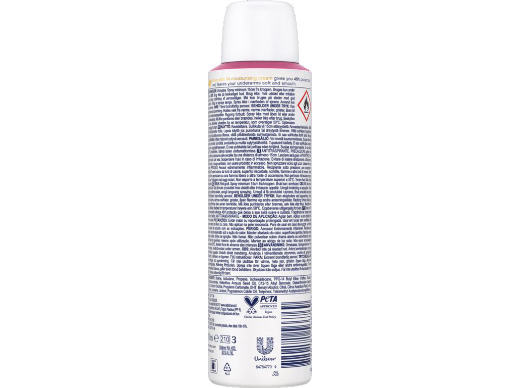 DESODORIZANTE SPRAY DOVE FLORAL 48H 150ML