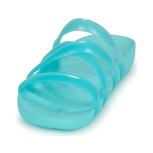 Crocs - CROCSSPLASHGLOSSYSTRAPPY - Bleu