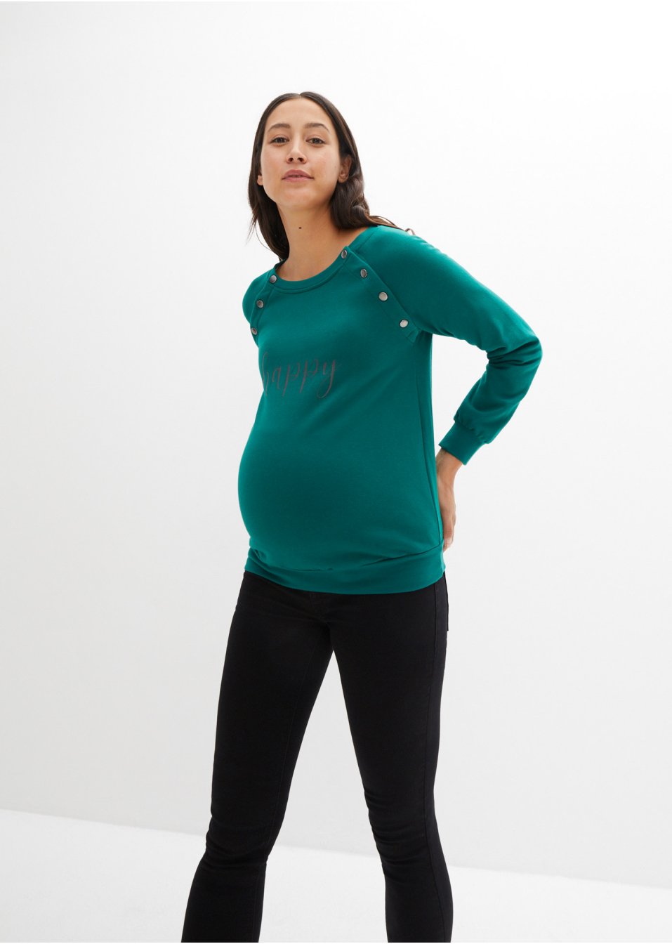 Sweat-shirt de grossesse et d'allaitement