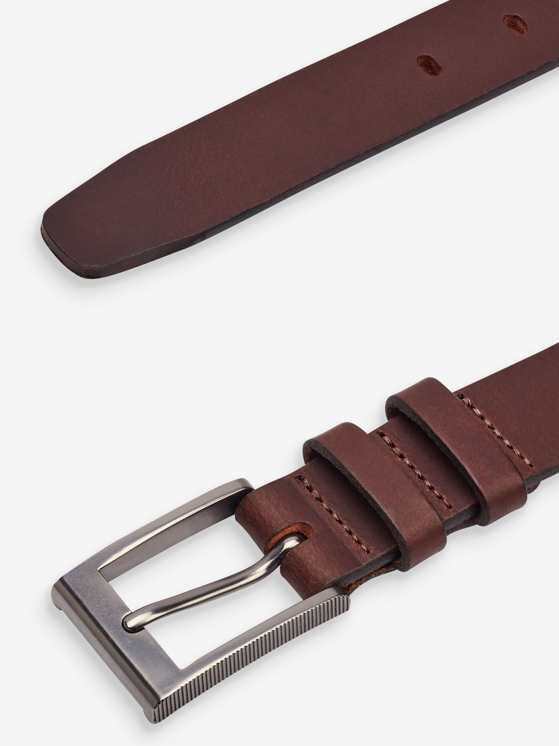Bruin - Leren riem